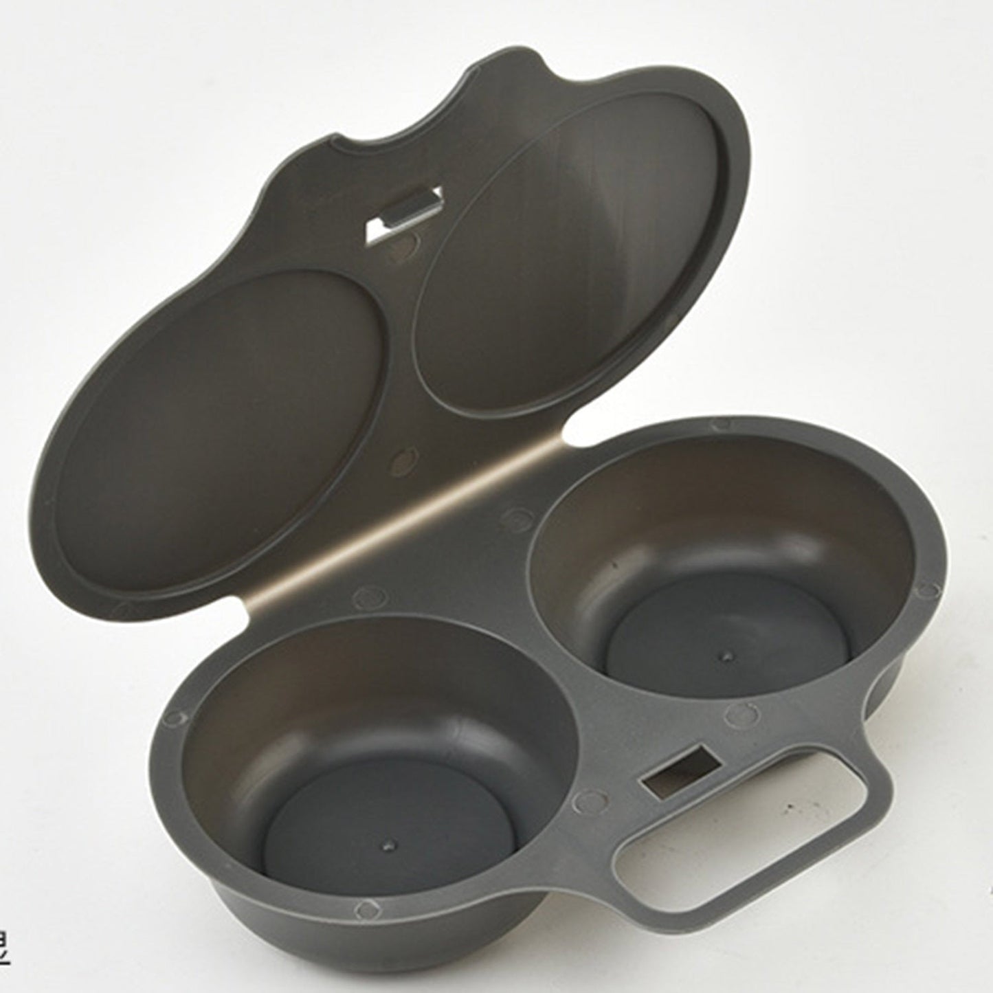 Evo Microwave Egg Poacher | Dual-Cavity, Food-Grade PP, Oil-Free Cooking 9