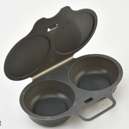 Evo Microwave Egg Poacher | Dual-Cavity, Food-Grade PP, Oil-Free Cooking 9