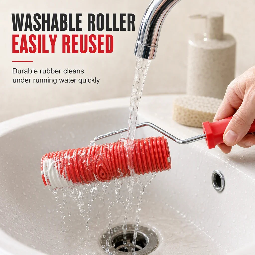 Evoke Texture Roller | Durable Rubber for Wood Grain Patterns 6