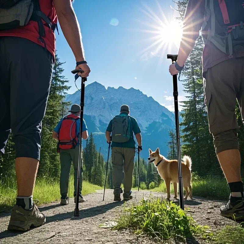 Falcon Hiking Pole | Lightweight Aluminum, Telescopic, Foldable Trekking Stick 1