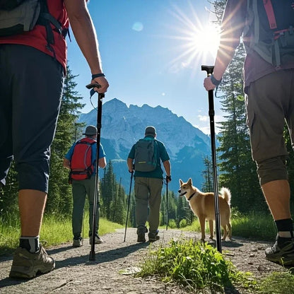 Falcon Hiking Pole | Lightweight Aluminum, Telescopic, Foldable Trekking Stick 1