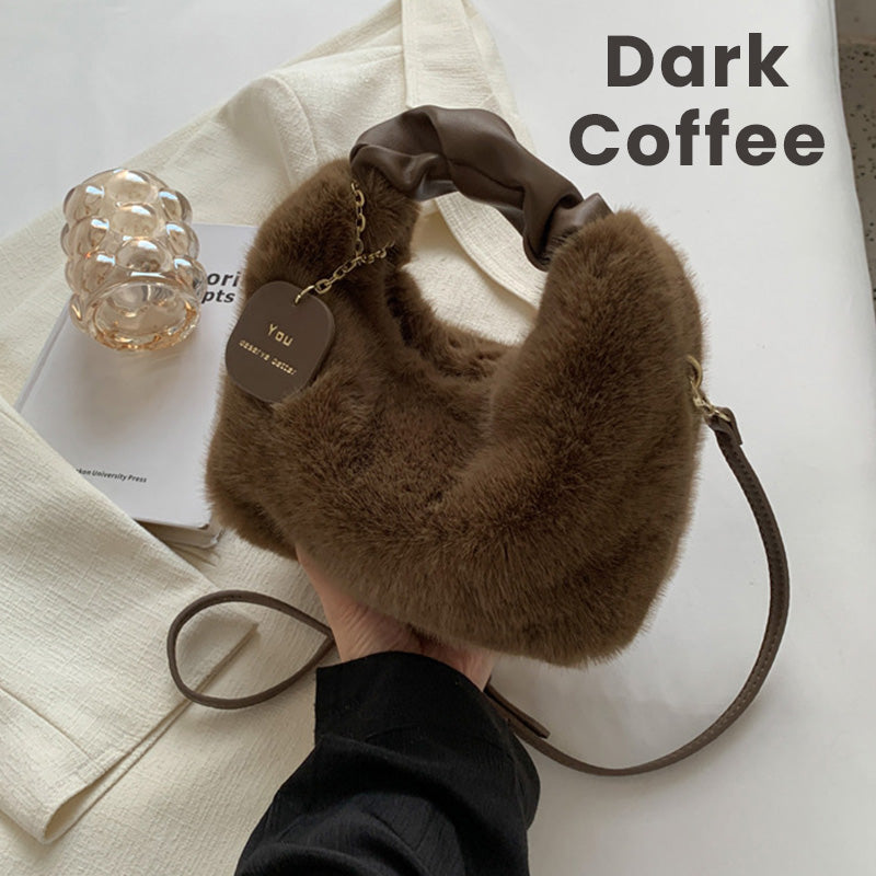 Faux Fur Chic Bag | Multifunctional, Skin-Friendly 10