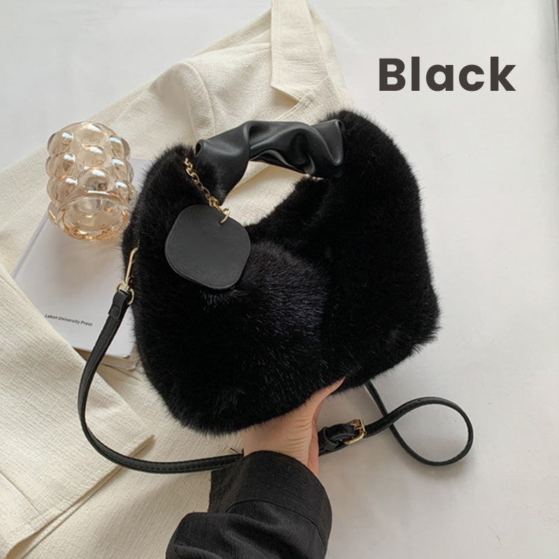 Faux Fur Chic Bag | Multifunctional, Skin-Friendly 13