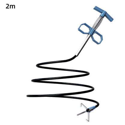 FlexiGrab Pipe Dredging Tool | Stainless Steel Claw, Ergonomic Handle 9