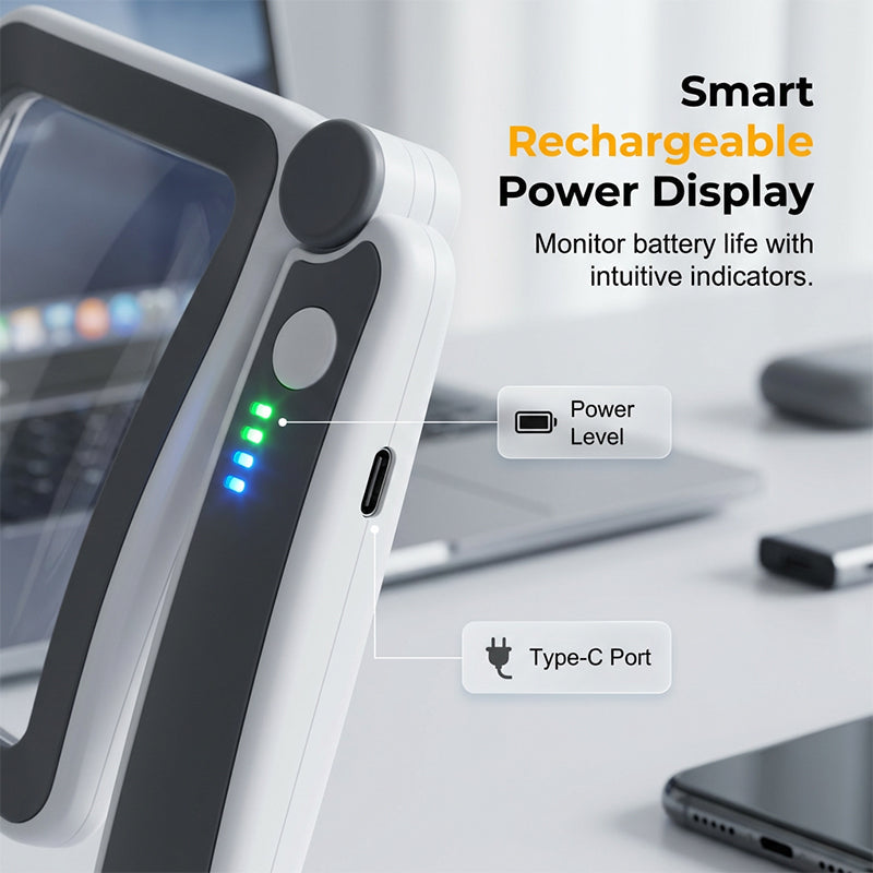 Folio Magnifier | LED Illumination, Ergonomic Design 6