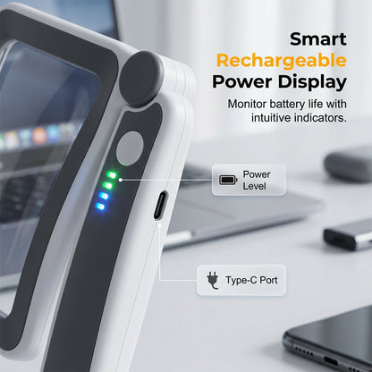 Folio Magnifier | LED Illumination, Ergonomic Design 6