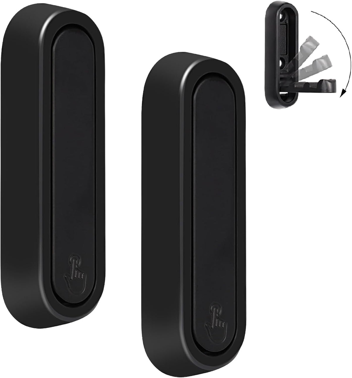 Folio Wall Hooks | Heavy-Duty Zinc Alloy, Foldable Design