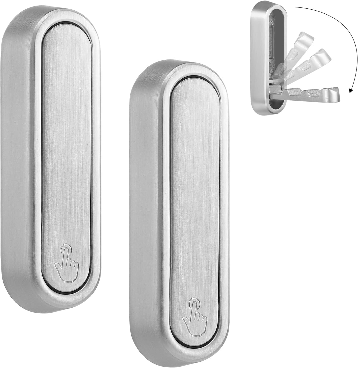Folio Wall Hooks | Heavy-Duty Zinc Alloy, Foldable Design 5