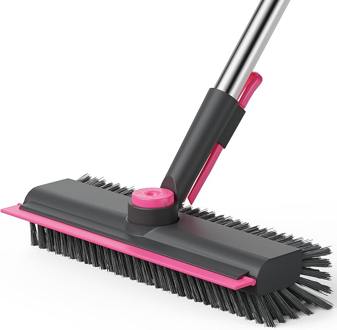 Fresco Floor Scrub Brush | 3-in-1 Heavy-Duty with Long Handle 2