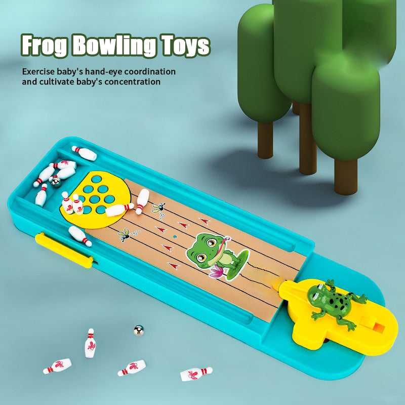 Froggy Bowling Fun | Educational Tabletop Toy 2
