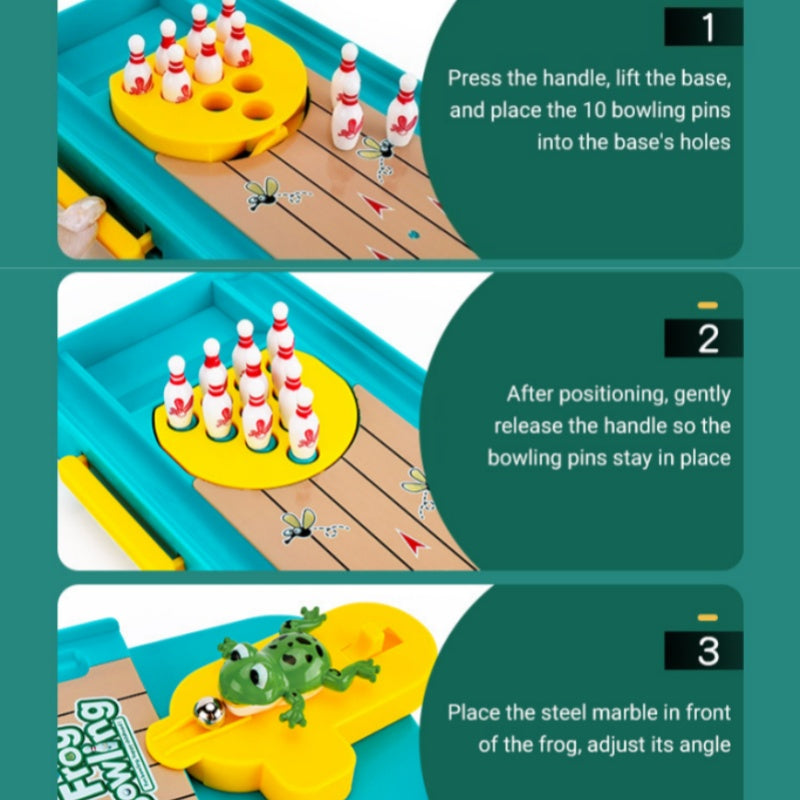 Froggy Bowling Fun | Educational Tabletop Toy 7