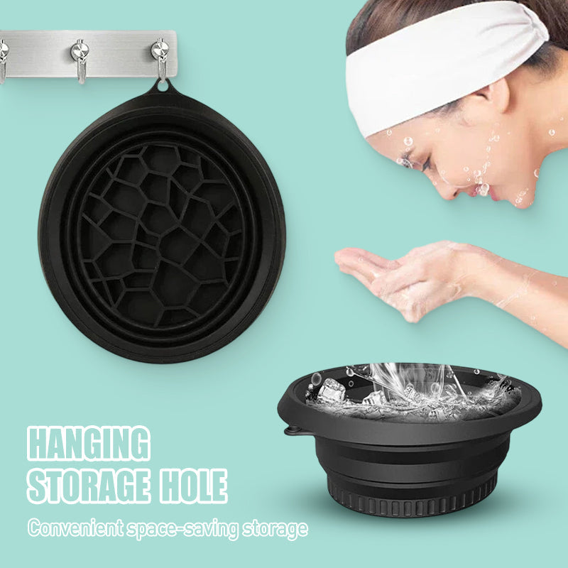 Frosty Facial Washbasin | Ergonomic, Foldable Silicone 6
