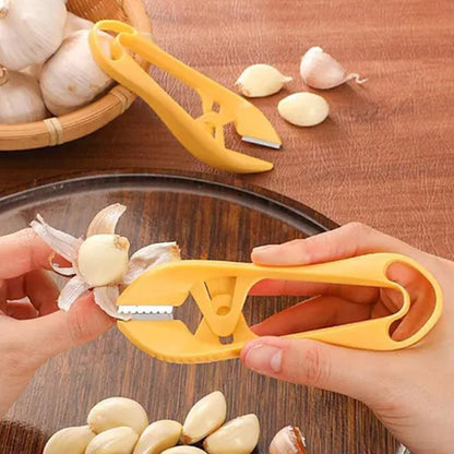 Garnet Garlic Peeler | Easy, Portable, Food-Grade ABS 0