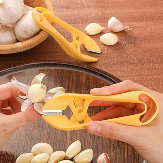 Garnet Garlic Peeler | Easy, Portable, Food-Grade ABS 0