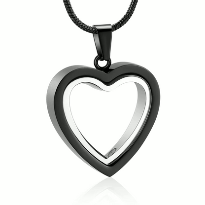 Glass Heart Urn Necklace 12$ TODAY ONLY