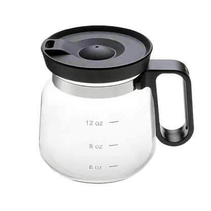 Gleam Coffee Mug | 16 Oz Borosilicate Glass, Spill-Proof with Lid 0