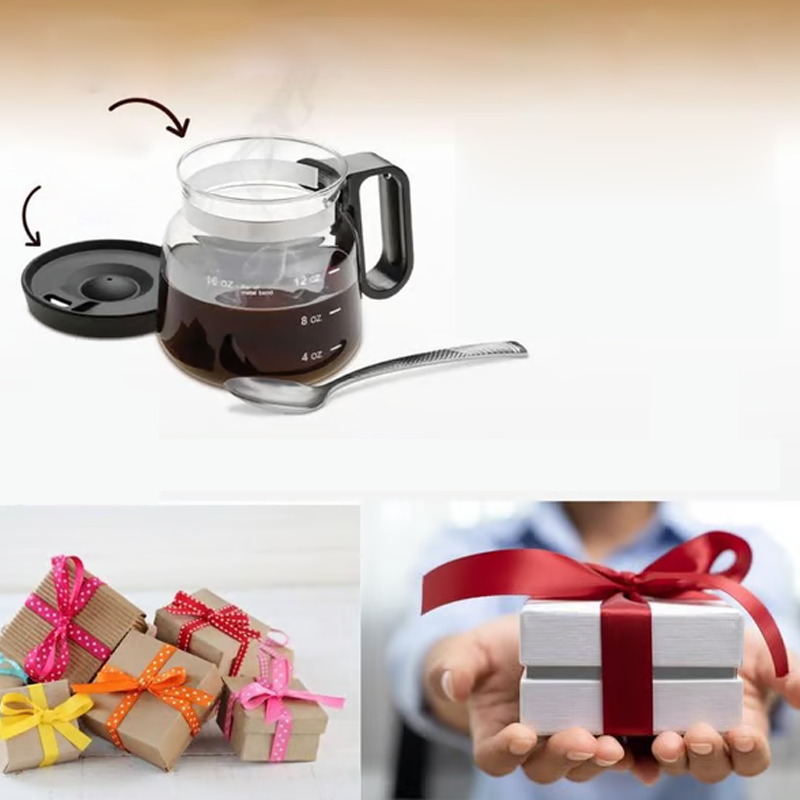 Gleam Coffee Mug | 16 Oz Borosilicate Glass, Spill-Proof with Lid 5