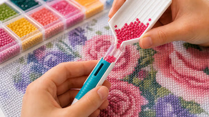 Glimmer Bead Dispenser Pen | Ergonomic, Precise Drill Placement 3