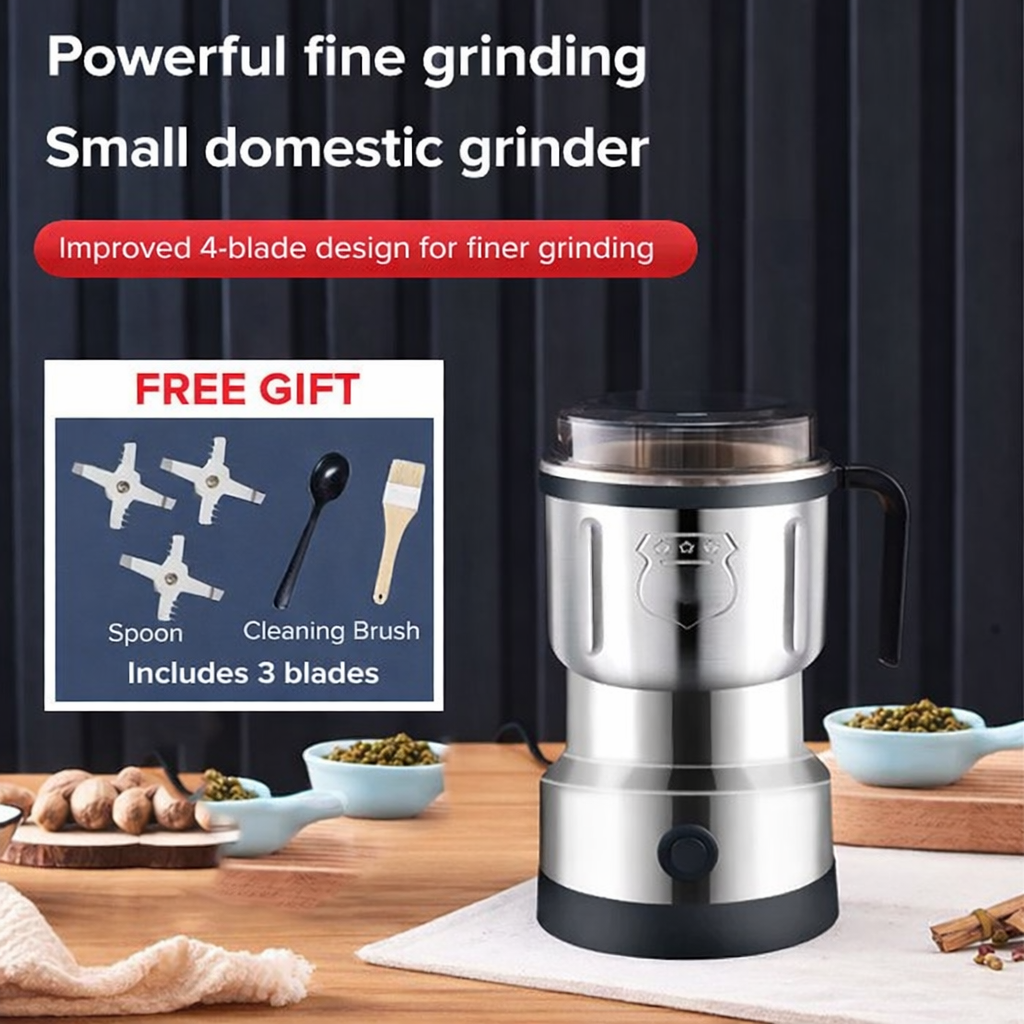 Grindora Elektrisk Kaffekværn | Multifunktionel, Kompakt Design