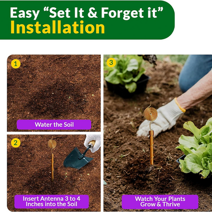Grove Electroculture Stake | Pure Copper, Weather Resistant, Easy Installation 5