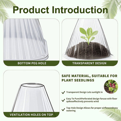 Grove Plant Cover | Reusable, Breathable Protection for Young Plants 4