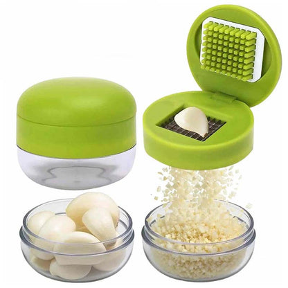 Gusto Garlic Chopper | Stainless Steel Blades, Easy Pressing Mechanism 4