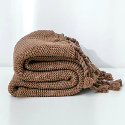 Belvia Knit Trow Blanket