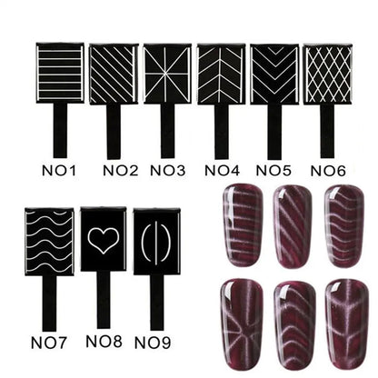 Nail Art Cat Eyes Heart Magnet 14$ TODAY ONLY