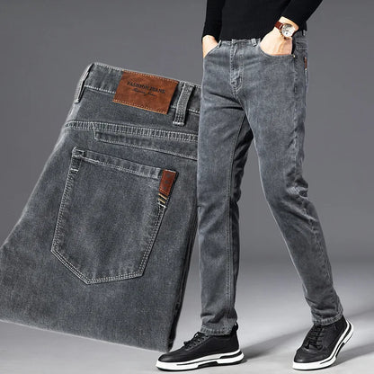 Norlan — Dopasowane premium jeansy z denimu z elastycznym komfortem