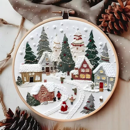 Holiday Village™ — Create Cozy, Jaw-Dropping Festive Magic with Every Stitch