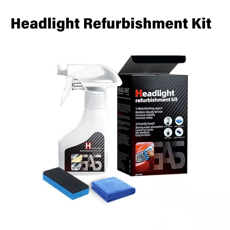 HaloClean Headlight Restoration Spray | Instant Clarity, UV Protection, Easy Application 9
