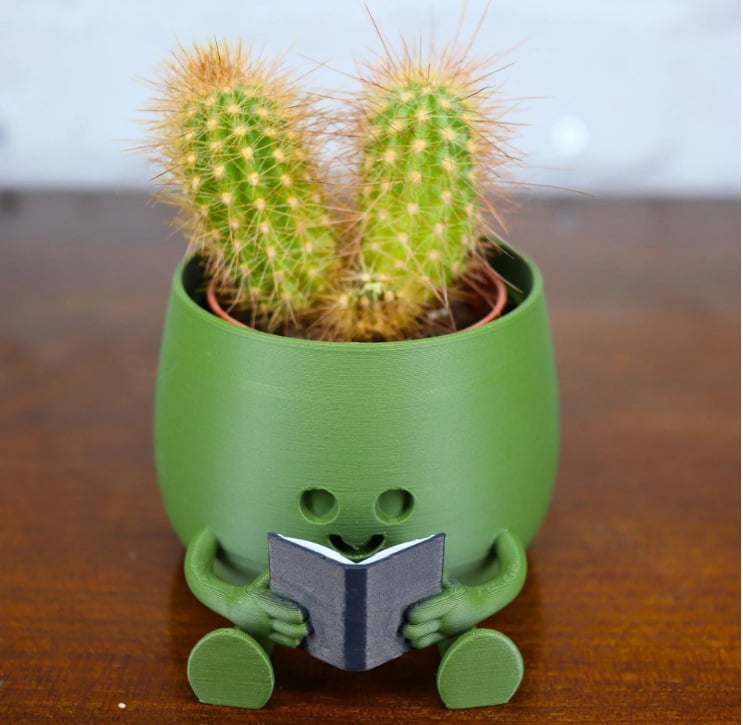 Happi Face Planter | Self-Watering, Eco-Friendly Design 3