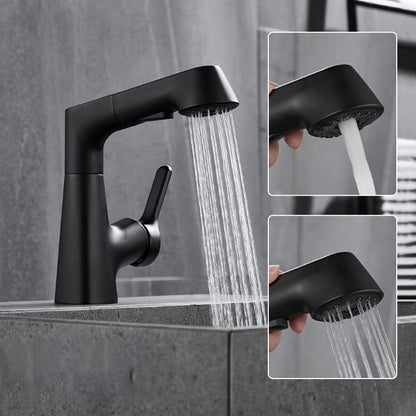 Haven Bathroom Faucet | Pull-Out Sprayer, 360-Degree Swivel, Gunmetal Gray Finish 5