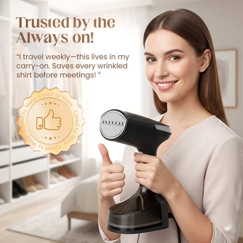 Haven Handheld Garment Steamer | Quick Preheat, Dual Ironing Modes 7