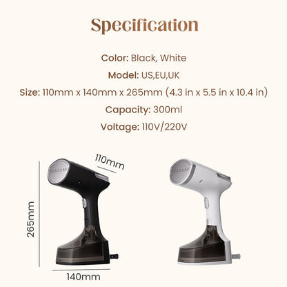 Haven Handheld Garment Steamer | Quick Preheat, Dual Ironing Modes 8