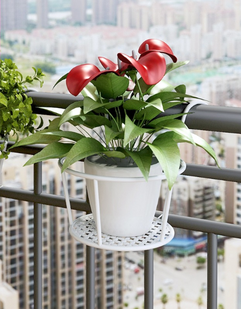 Haven Hanging Plant Stand | Durable Metal Design for Outdoor and Indoor Use 13