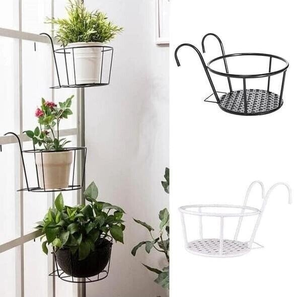 Haven Hanging Plant Stand | Durable Metal Design for Outdoor and Indoor Use 3