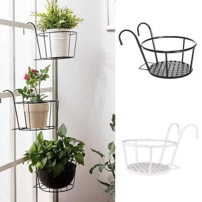 Haven Hanging Plant Stand | Durable Metal Design for Outdoor and Indoor Use 3