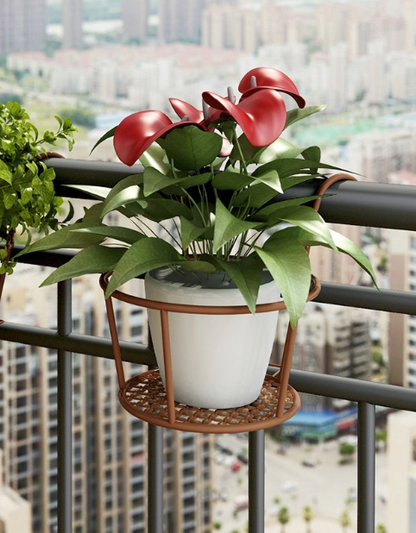 Haven Hanging Plant Stand | Durable Metal Design for Outdoor and Indoor Use 9