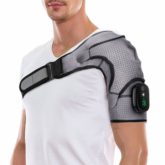 Haven Heated Shoulder Brace | Adjustable Vibration Massage Support 0