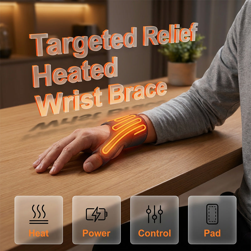 Haven Heated Wrist Brace | Pain Relief, Ergonomic Design 1