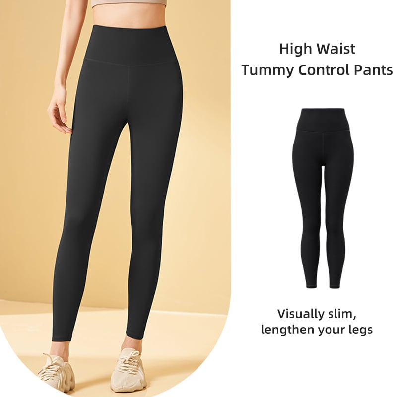 Haven højtaljede leggings | Mavekontrol, sidelommer