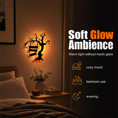 Havoc Glow Wall Decals | Halloween Themed, Glow-in-the-Dark, Peel-and-Stick 3
