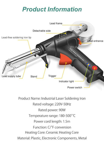 Hawk Laser Welding Tool | Rapid Heating, Ergonomic Design 4