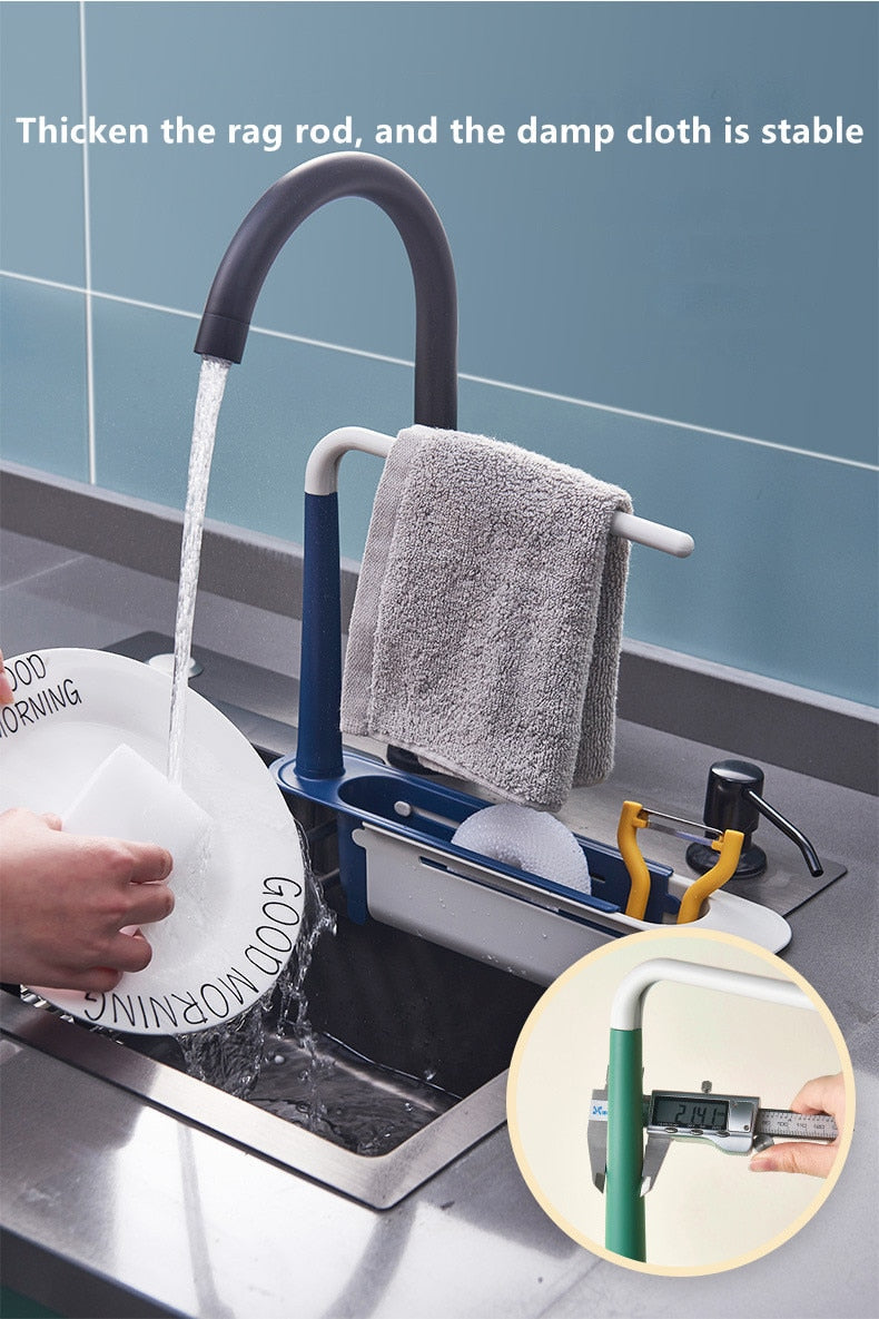 Telescopic Sink Rack 12$ TODAY ONLY