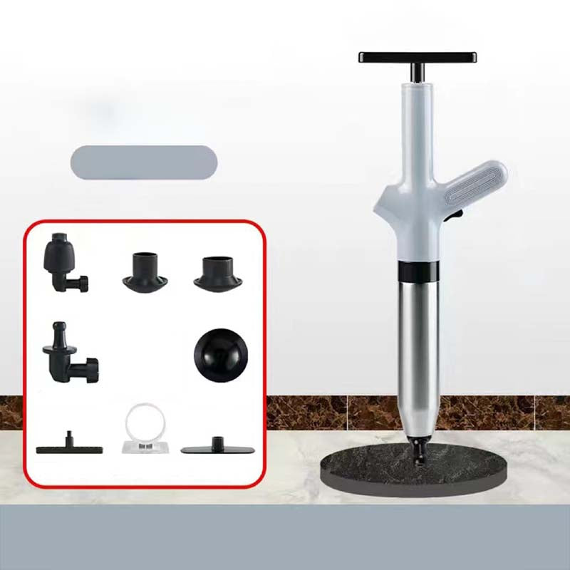 HydraForce Toilet Unclogger | High-Pressure, Flexible Heads, Stainless Steel 9