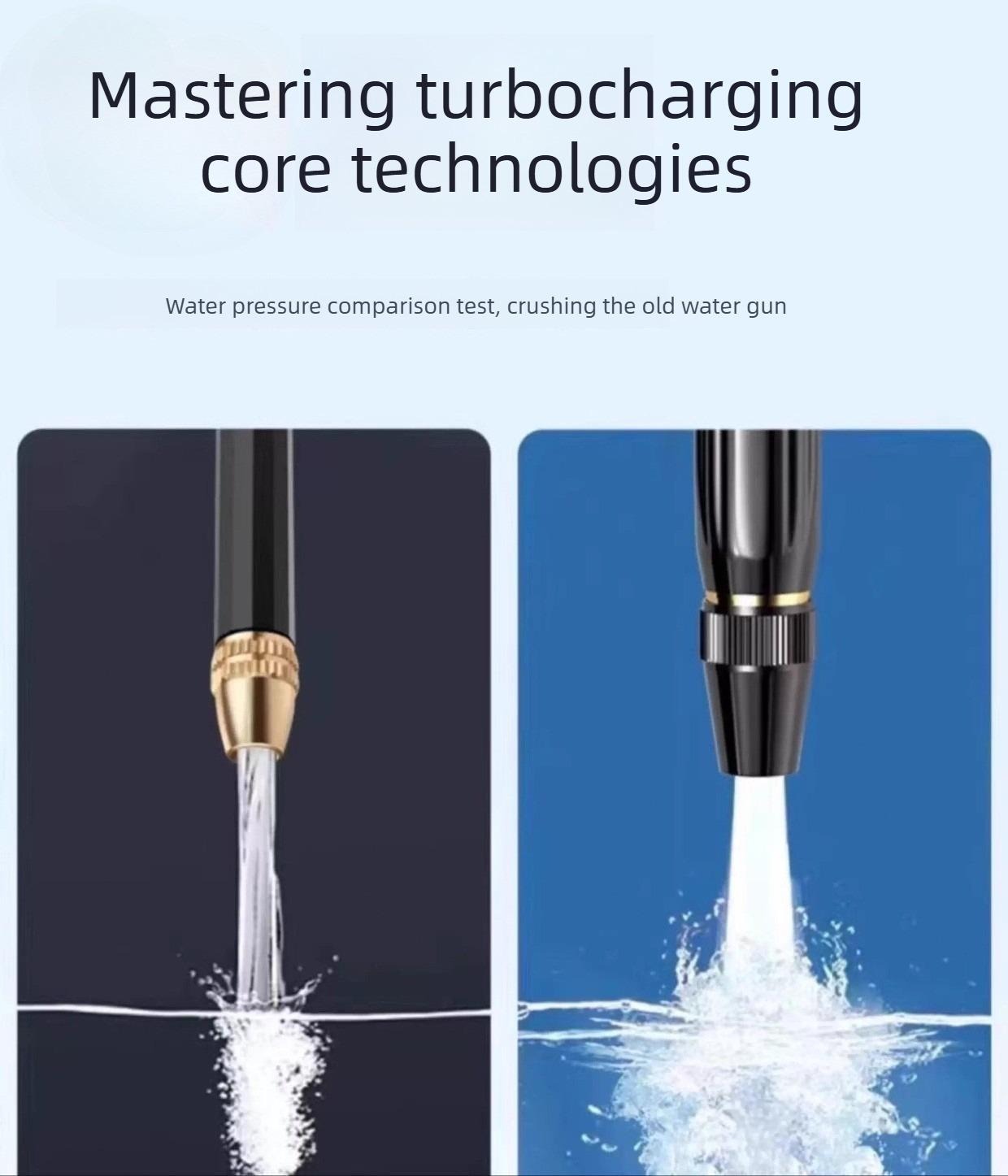 Hydra Power Washer | High-Pressure Spray Gun with Jet Stream and Fan Nozzles 6