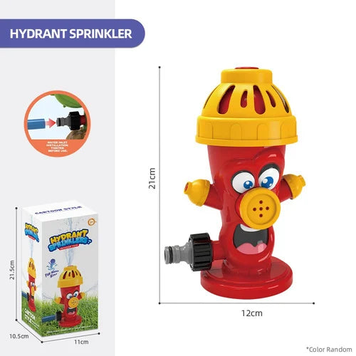 Giocattolo Irrigatore HydroHit | Divertimento con acqua 2-in-1 con spruzzo rotante a 360°