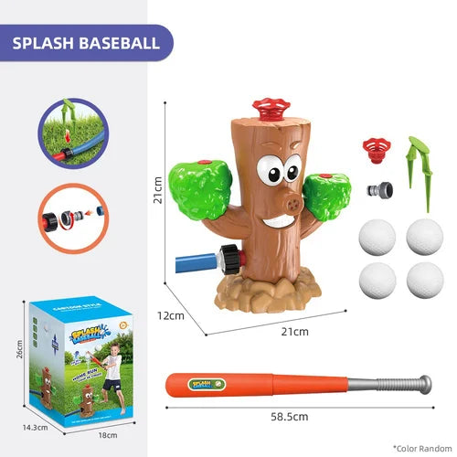 HydroHit Sprinkler Toy | 2-in-1 Water Fun with 360° Rotating Spray 10