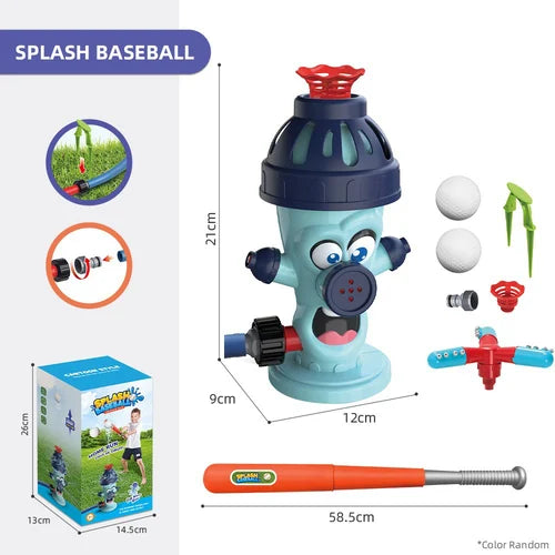 HydroHit Sprinkler Toy | 2-in-1 Water Fun with 360° Rotating Spray 11